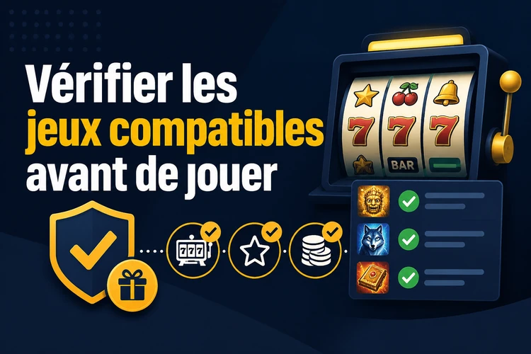 Vérifier les jeux compatibles avant de lancer les tours