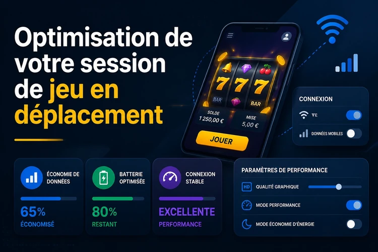 Optimisation de votre session de jeu en déplacement